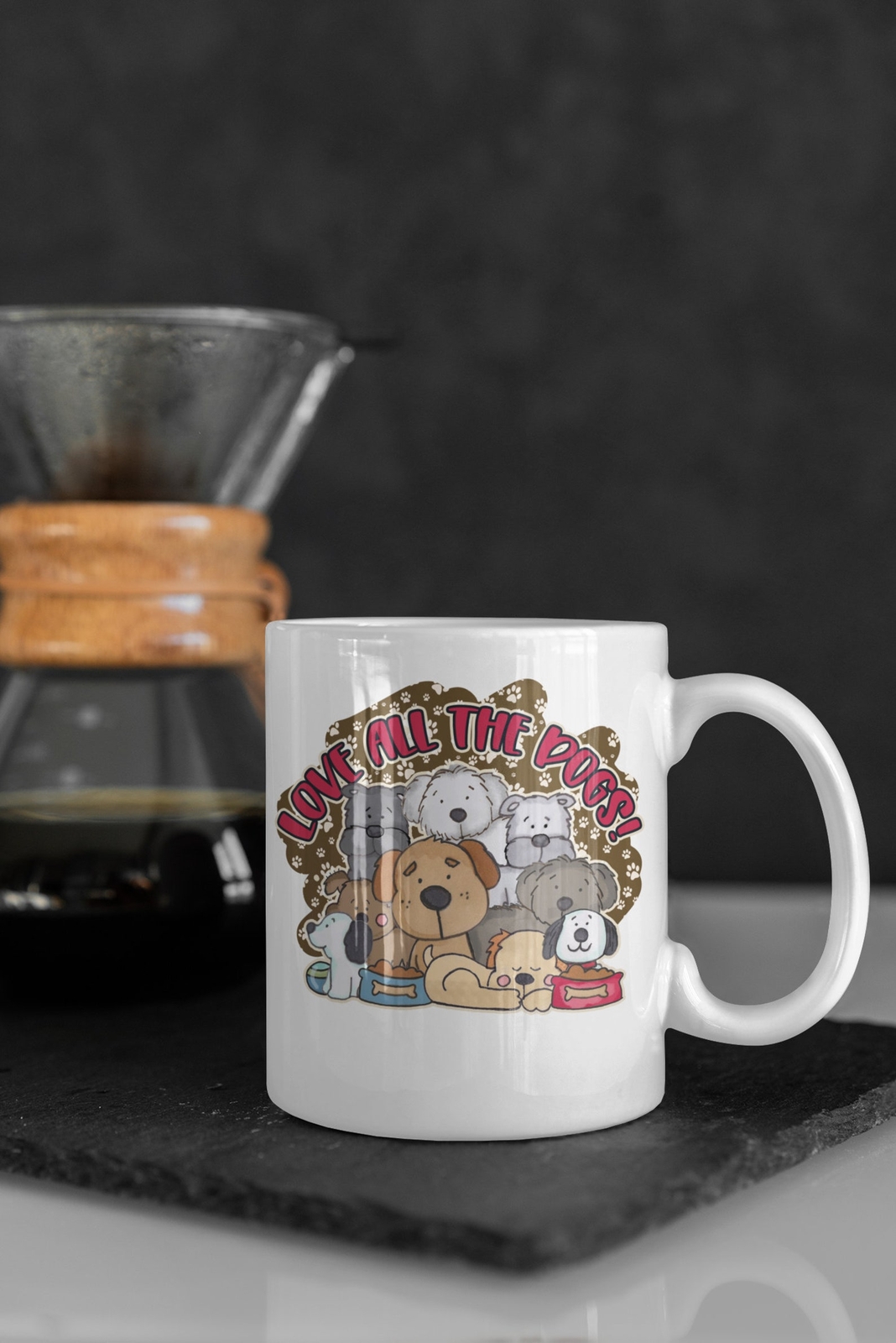 Custom Grandma Coffee Mug for Dog Lovers - Perfect Mother's Day Gift for Meemaw or Granny  