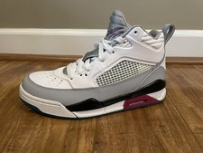 NIKE Air Jordan Flight Shoes - White Tropical - Youth 6 - 654975 115