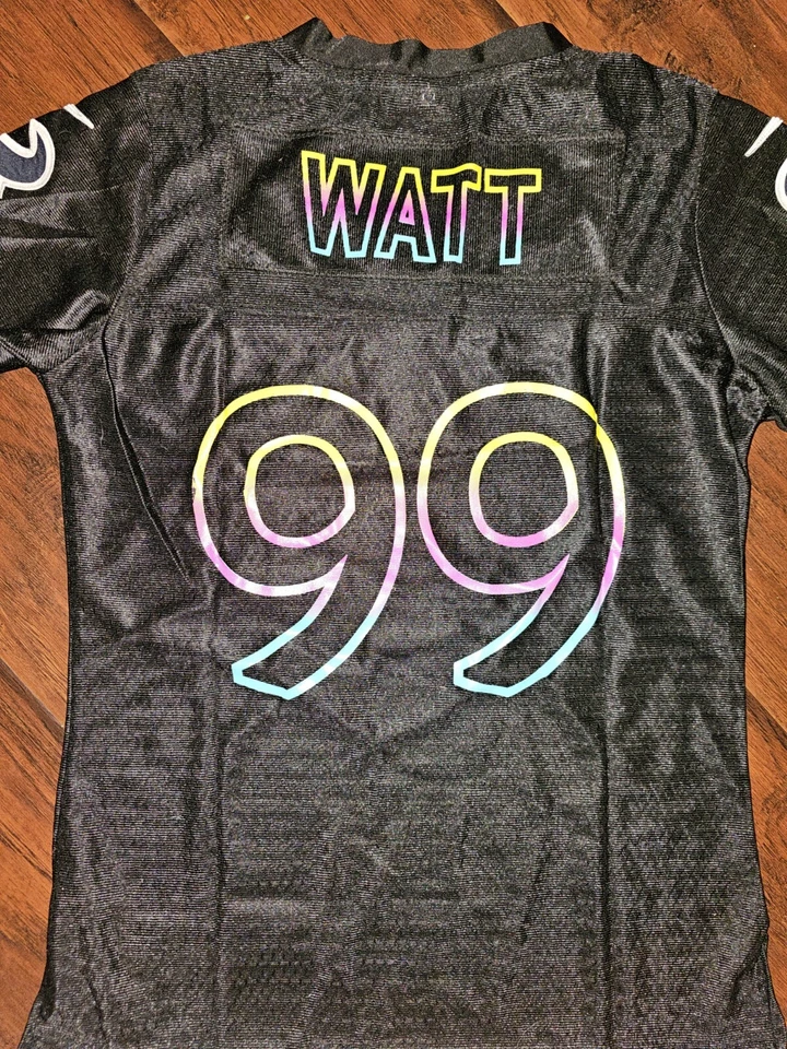 Camiseta deportiva de los Houston Texans #99 J.J. Watt talla para mujer 2xL XxL  Foto 4 de 4