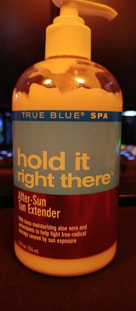 true blue spa aloe vera after sun moisturizer