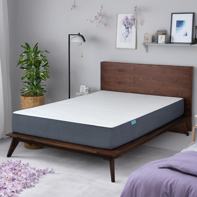 Monterey Queen Size 10-Inch Med Firm Mattress. Fiberglass Free. Made in USA. Bre