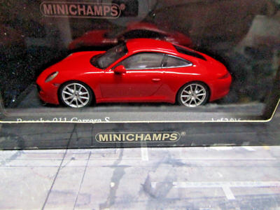 PORSCHE 911 - 991 Carrera Coupe S red rot 2012 Minichamps 1:43 | eBay