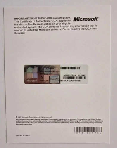 50 RDS User CAL Windows Server 2022