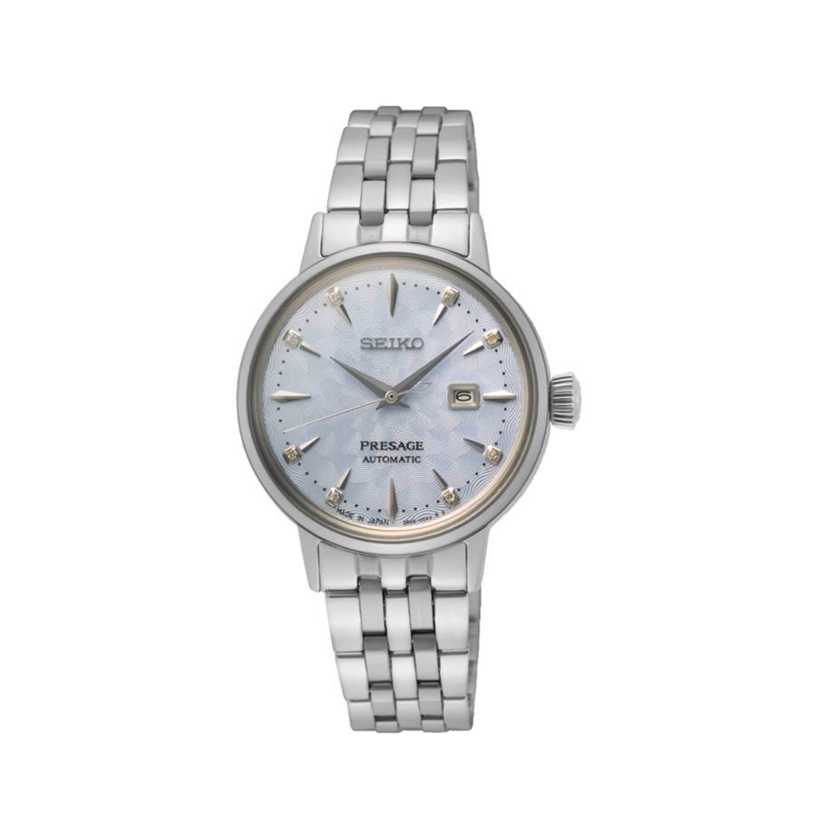 Seiko Donna Orologio Presage Cocktail Sky Diving SRE007J1 Azzurro 8 Diamanti