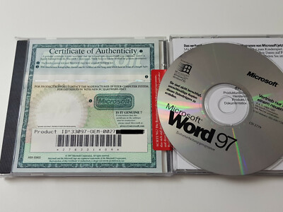 Microsoft Word 97 , Deutsch - für ältere Rechner