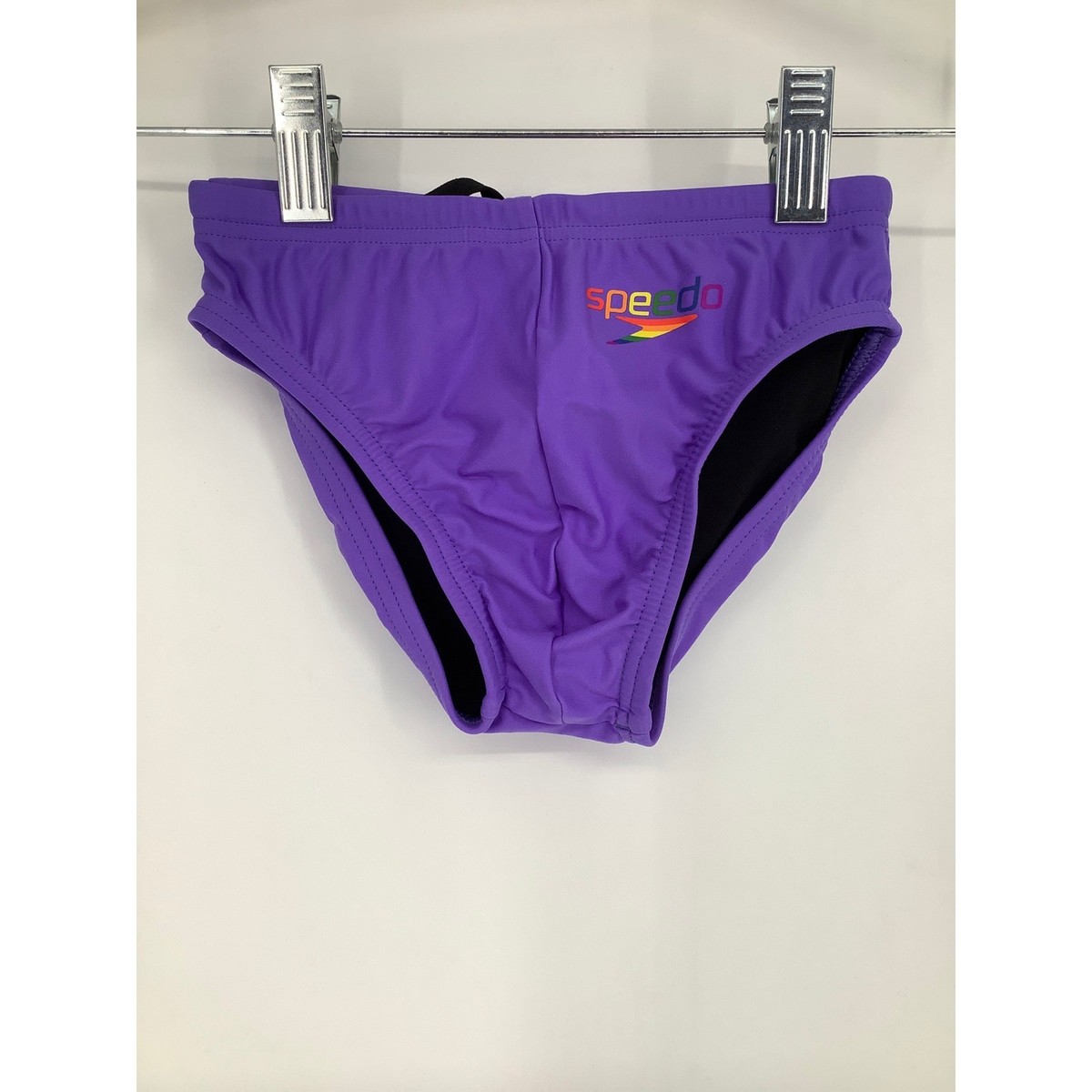 Speedo Men's 24 PowerFlex Eco Solar One Pride Wicked Purple
