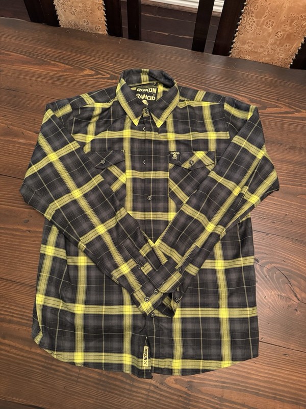 Dixxon Men's Large 'The Rancid' Flannel Shirt Size 2XLT