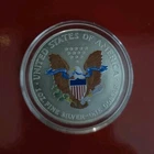 U.S. Mint American Eagle 2000 1 oz Silver Coin Colorized Uncertified