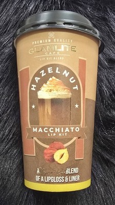 GLAMLITE Coffee Mocha Frappe Lip Kit Gloss Lipliner Lipstick 