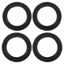  4 Pcs Speaker Rubber Edge Accessory Replacement Parts for Repair DIY