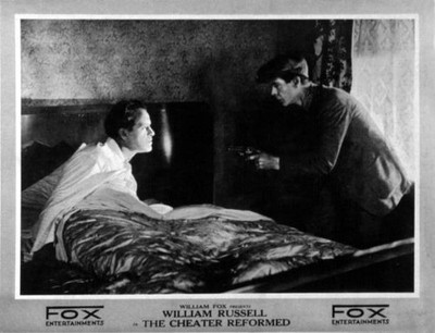 Old Movie Photo Cheater Reformed Lobby Card The William Russell Jack Brammall
