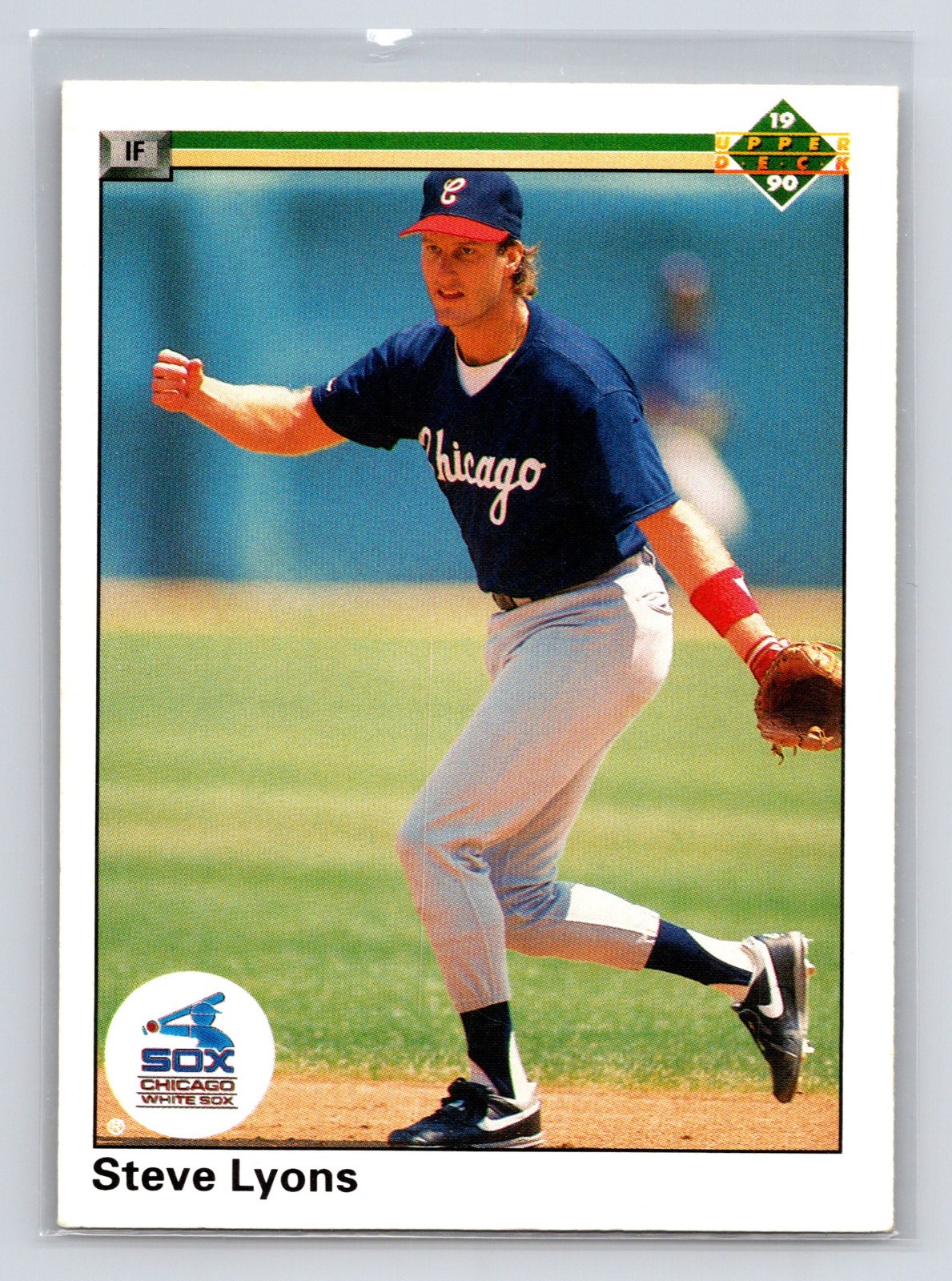 1990 Upper Deck - Steve Lyons #390