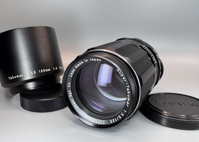 [N NEUWERTIG] PENTAX Super Takumar 135mm f/3.5 Tele MF für M42 aus JAPAN