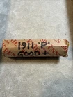 1911-P Lincoln Cent Wheat Penny Roll of 50 All Good + Condition