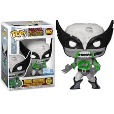 Funko Pop Marvel Zombies Zombie Wolverine Glow Exclusive #662 +Protector PreSale