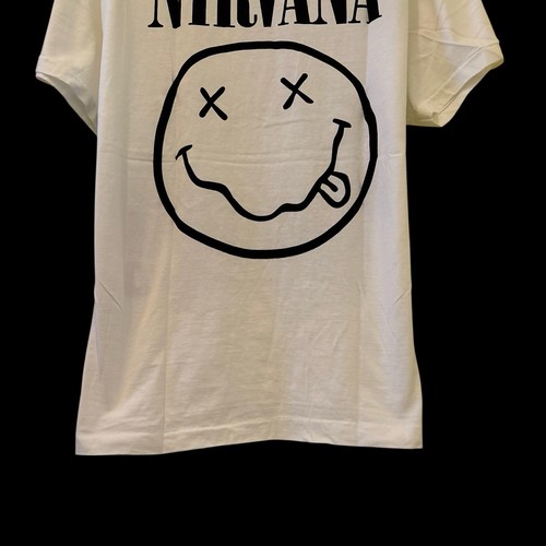 Nirvana Nevermind Smiley Vintage Reprint Single Stitch T-shirt Size XL, Size XL, $60 - Photo 7