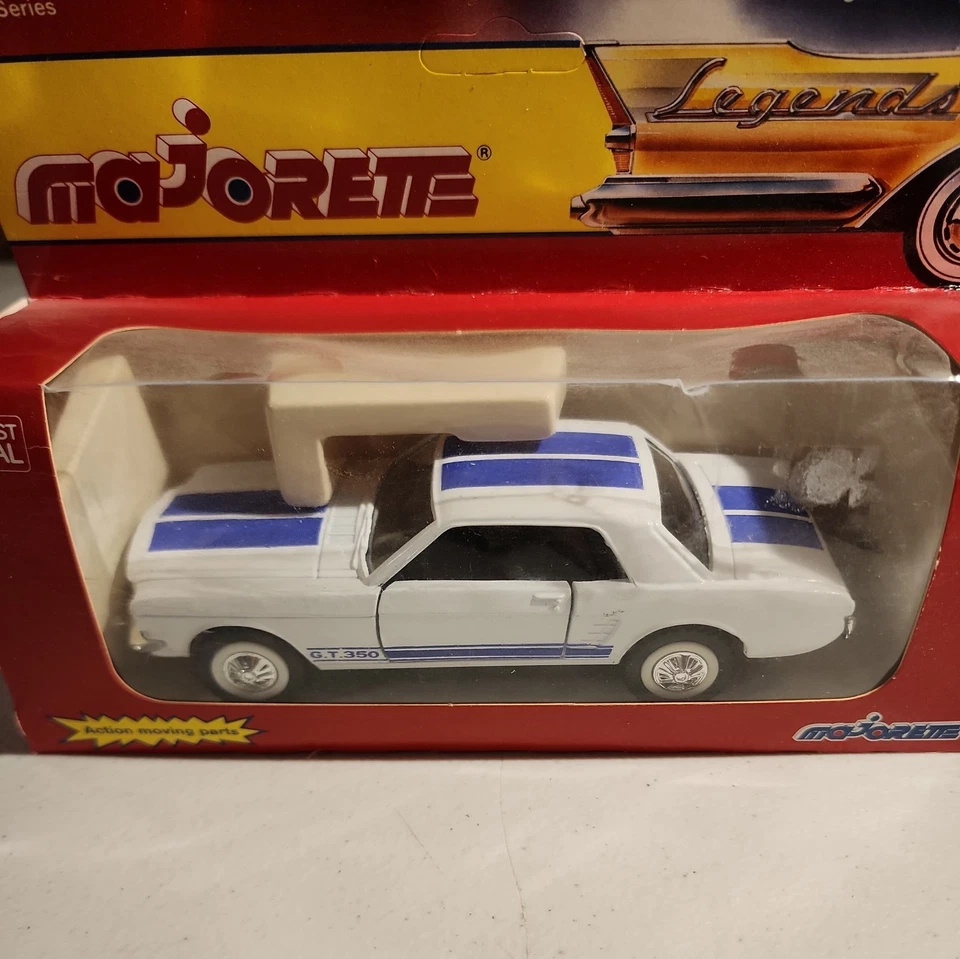 Majorettel. Legends, 1965 Ford Mustang,  GT-350. 1/32 scale: - Image 2 of 4