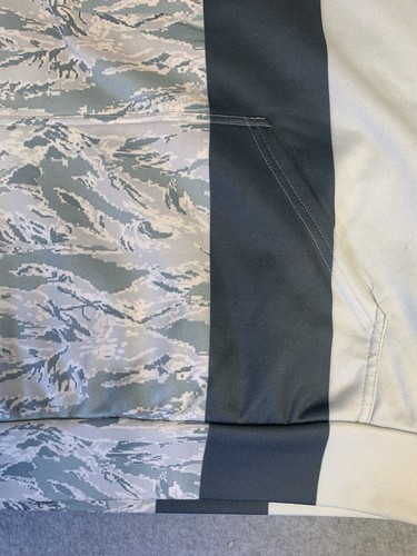 Sudadera con Capucha Fuerza Aérea de los Estados Unidos para Hombres L Camuflada Bandera de los Estados Unidos Prenda Un Vellón Logo - Imagen 11 de 11