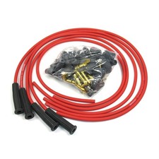 PerTronix 8044VW Flame-Thrower Spark Plug Wires, 4 Cylinder, Red