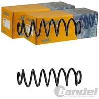 2X Spidan Fahrwerksfedern Hinten Passend FÜR Seat Ateca VW T-ROC Links+Rechts