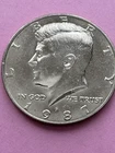 1987 P Kennedy Half Dollar NIFC (1) Clad Coins Circulated Philadelphia Mint N892