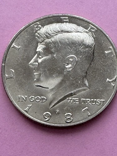 1987-P Kennedy Half Dollar — photo from another recent sale