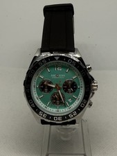AOCASDIY Mens Chronograph Look Watch Silver-T...