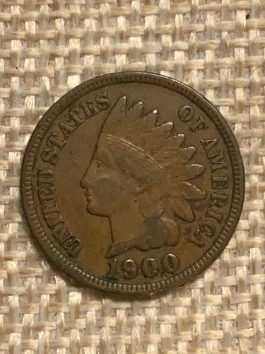 1900 Indian Head Cent Very Fine VF