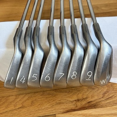 Ping Eye 2 Blue Dot Iron Set WITH 1-iron, 4-PW Steel KT-M Shafts Orig Grips RH