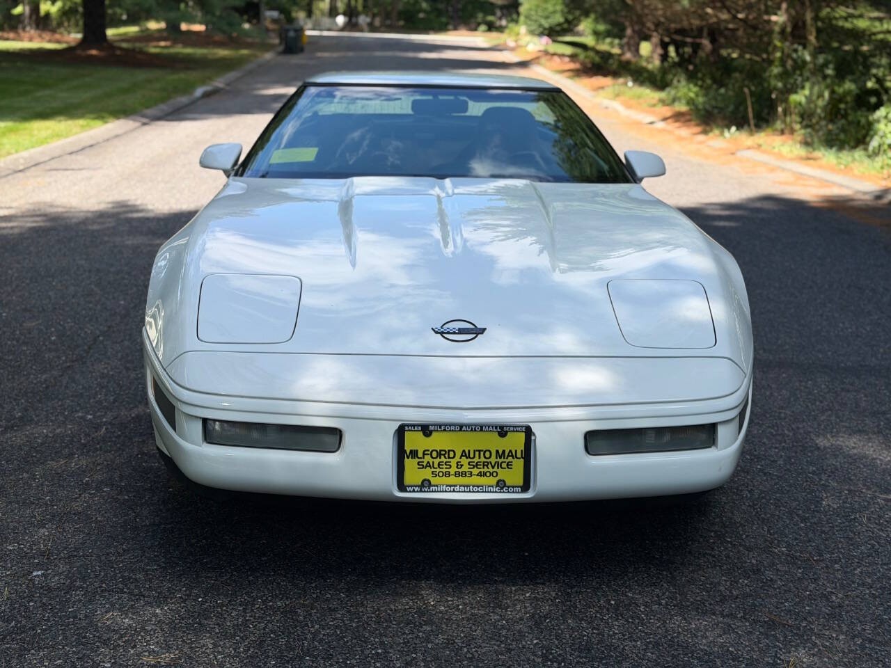 1996 White Chevrolet Corvette   | C4 Corvette Photo 3