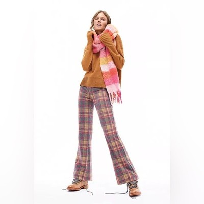 Anthropologie Essential Trouser in plaid, 6