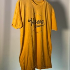 Vintage Yellow Wave Iowa City t-shirt