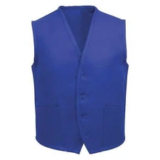 FAME (A DELTA PLUS GROUP COMPANY) 23314 Vest,2 Pocket,Royal Blue,V65,XL
