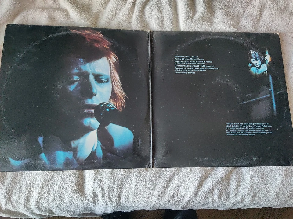 David Bowie David Live Double LP Vinyl 1974 CPL20771 RCA Victor - Image 3 of 4