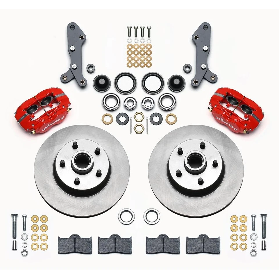 Wilwood 140-13653-R Classic Series Brake Kit, 57-68 Fits Ford/Mercury/Edsel - Image 2 of 4