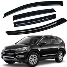 Tape-on Window Visors Vent Shade Wind Deflectors For 2012-2016 Honda Cr-v Crv