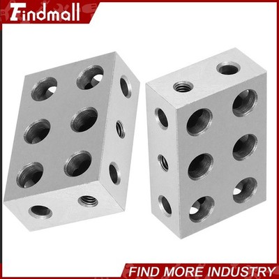 Findmall MATCHED PAIRS ULTRA PRECISION 1-2-3 123 BLOCK Set 11 HOLES 0.0001''