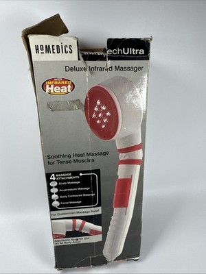 Vtg Homedics Infra-Tech Ultra Infrared Heated Massager #QB-60 1998 Open Box 