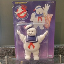 👻 Kenner Stay-Puft Marshmallow Man 😱 Real Ghostbusters Square Shell White Text