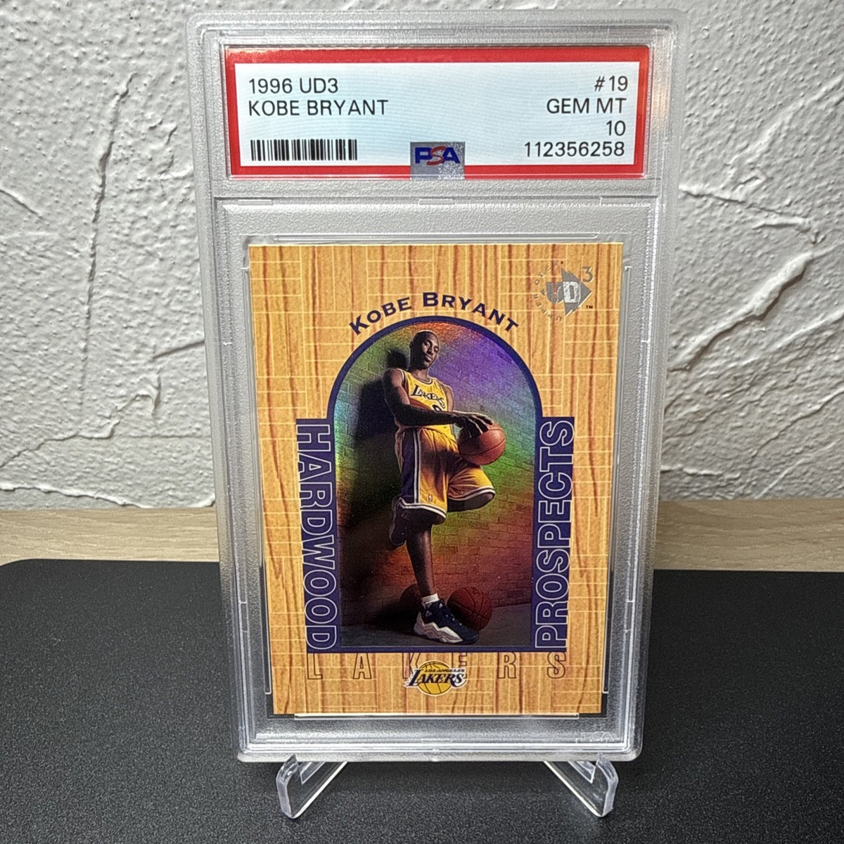 1996 Upper Deck UD3 Hardwood Prospects Kobe Bryant #19 Rookie RC 