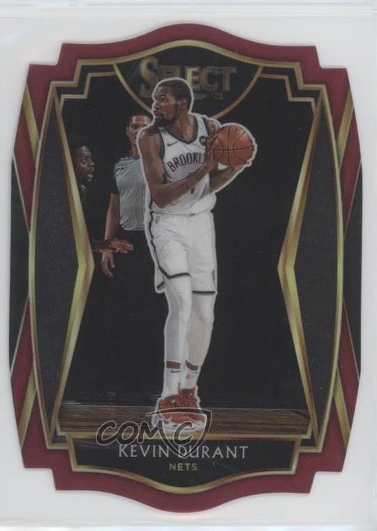 2020 Panini Select Premier Level Maroon Prizm Die-Cut /175 Kevin Durant #101 hs9