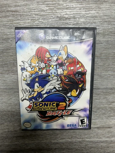 Sonic Adventure 2 Battle (Nintendo GameCube, 2004) Tested Working No Manual