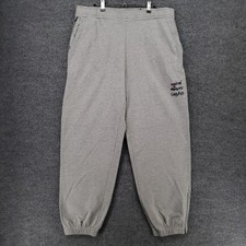 VINTAGE Le Jean De Marithe Francois Girbaud Jogger Men Large Gray Sweatpants Y2K