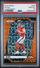 2024 Panini Prizm #309 Bo Nix Rookie RC Lazer Prizm PSA 10 GEM MINT