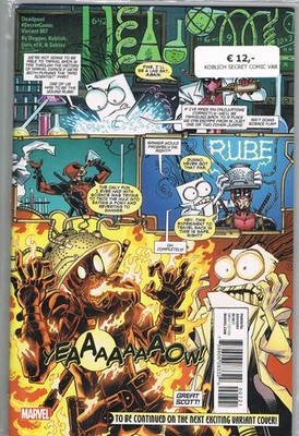 DEADPOOL (2015-2017) #7 VARIANT KOBLISH SECRET COMIC VAR MARVEL COMICS
