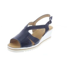 Confortevole Sweet Blu - Taglia 41 Scarpe Donna Sandali Zeppa