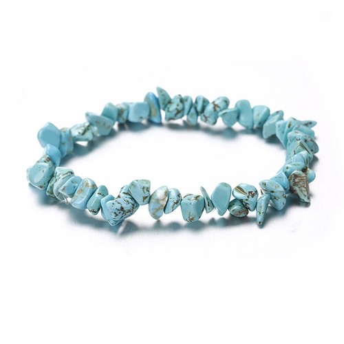Charme Reiki Guérison Bracelets Pierre Cristal Puce Perlé Bracelet Cadeau - Picture 14 of 32