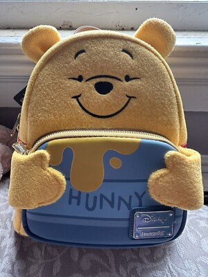 Disney Loungefly mini. Pooh bear. New without tags. Never used Loungefly Disney Winnie The Pooh Corduroy Mini Backpack | eBay main image 4