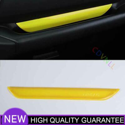 Co-Pilot Dashboard Strip Decor Trim For Jeep Wrangler JL 2018-21 Bright Yellow