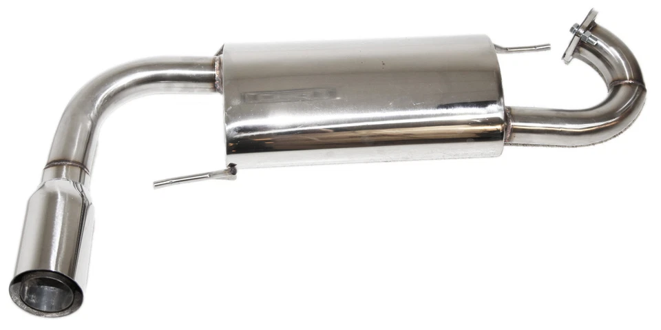 Sistema de escape trasero eje SS para 99-05 Mazda Miata NA6CE 3.5" O.D.Tip Foto 4 de 4